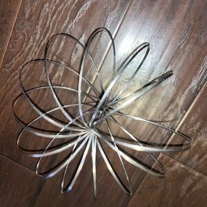 Silver Metal Flow Ring